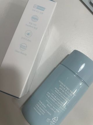 아이레시피 마일드 히알루로닉 모이스트 업 선스크린 SPF50+ PA++++ — 5점을 준 리뷰어가 2023년 6월 올린 사용 사진