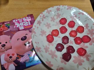[팔도] 잔망루피젤리 믹스베리맛 42g 8개 — 5점을 준 리뷰어가 2022년 2월 올린 사용 사진