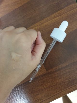 [메디팜] 대용량 바이옴 미백 비타민 앰플 — 5점을 준 리뷰어가 2022년 2월 올린 사용 사진