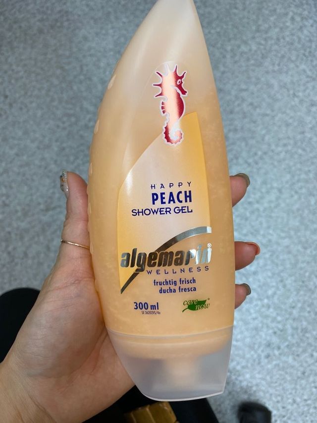 알게마린 해피피치 샤워젤 리뷰 사진