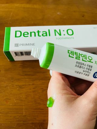 프리마인 유해균 뿐만 아니라 유익균까지 씻어내는 치약은 그만, 건강한 구강환경을 만드는 덴탈엔오 — 5점을 준 리뷰어가 2023년 4월 올린 사용 사진