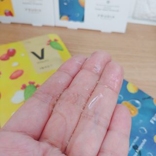 [후르디아] 골라쓰는 비건마스크팩 2종 -백년초 / 망고 — 4점을 준 리뷰어가 2021년 12월 올린 사용 사진