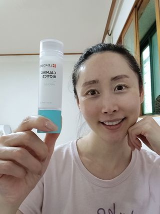 리더스코스메틱 카밍 바이오틱스 앰플 — 4점을 준 리뷰어가 2021년 5월 올린 사용 사진