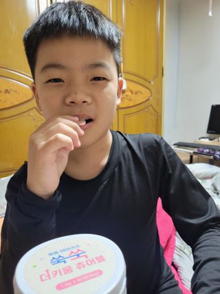 일동아이키즈쑥쑥 일동 아이 키즈 쑥쑥 — 5점을 준 리뷰어가 2022년 10월 올린 사용 사진