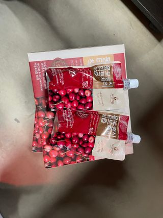 자연에온 몽모랑시 타트체리 착즙 100mL 10개입 2BOX — 5점을 준 리뷰어가 2021년 1월 올린 사용 사진