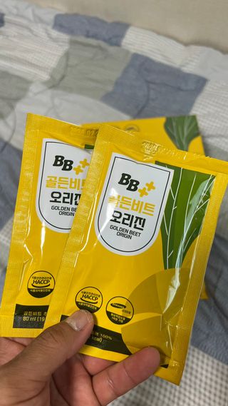 비베러라이프 비베러 골든비트즙 오리진 골든비트 추출액 80ml X 30포 — 5점을 준 리뷰어가 2022년 7월 올린 사용 사진