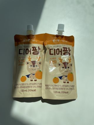 [몸엔용] 우리 아이 건강간식, 달콤한 녹용곤약젤리 디어팡 4종 — 5점을 준 리뷰어가 2021년 8월 올린 사용 사진