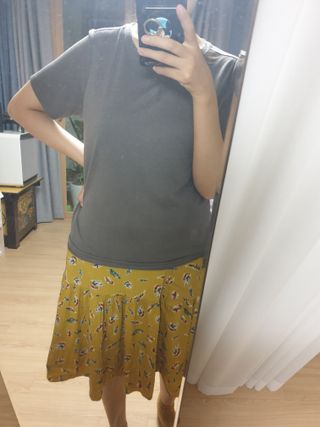 아르보노브라 아르보노 10color 데일리 반팔 노브라티 — 5점을 준 리뷰어가 2022년 5월 올린 사용 사진