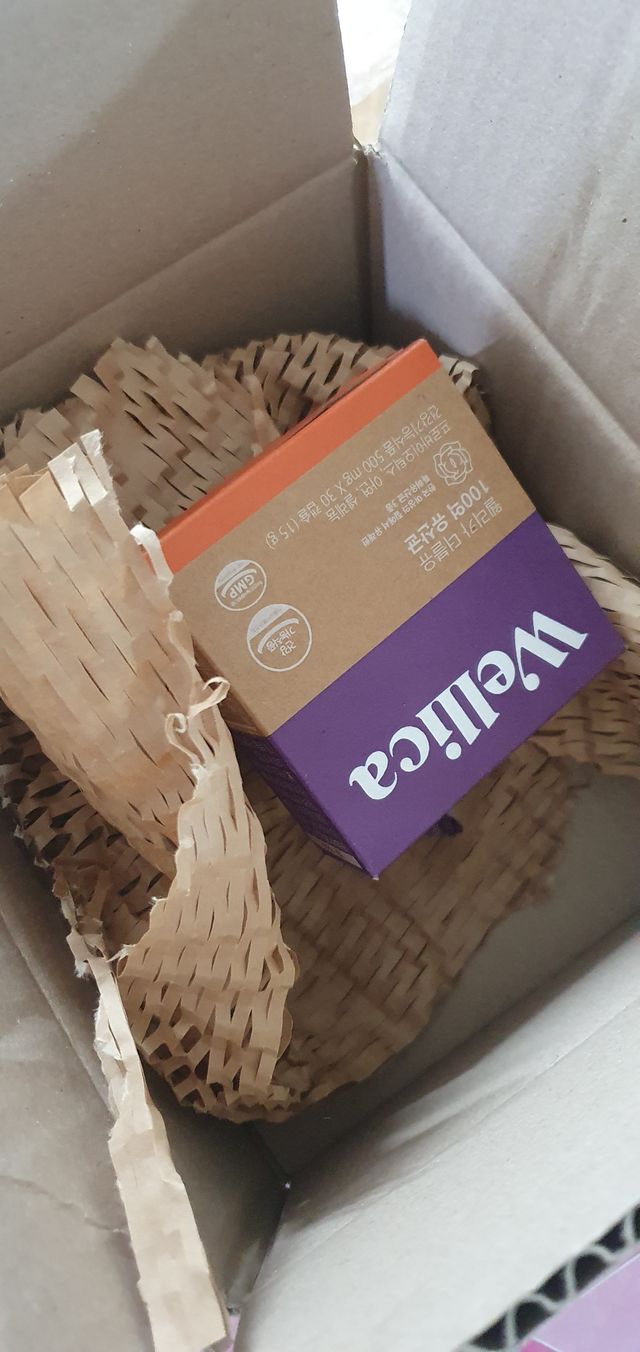 웰리카 더블유 100억 유산균 리뷰 사진
