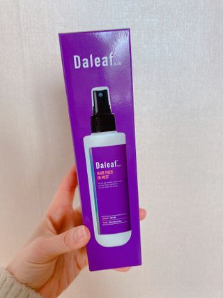 달리프 글램 헤어팩 인미스트 200ml — 5점을 준 리뷰어가 2021년 1월 올린 사용 사진