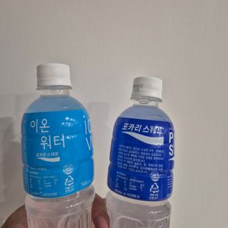 [동아오츠카] 포카리스웨트  500ml PET + 이온워터 500ml PET — 5점을 준 리뷰어가 2025년 7월 올린 사용 사진