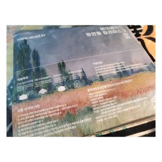 에어에이드 컬러 덴탈 마스크 — 4점을 준 리뷰어가 2021년 8월 올린 사용 사진