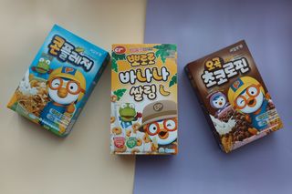 씨알푸드 뽀로로 시리얼 3종 — 5점을 준 리뷰어가 2022년 2월 올린 사용 사진