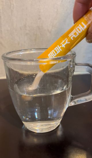 참앤들황토농원 7가지 맛! 탄산 톡톡! 스파클링! 데이앤 콤부차 7종 10포 1박스씩 ★총 7박스★ — 5점을 준 리뷰어가 2023년 2월 올린 사용 사진