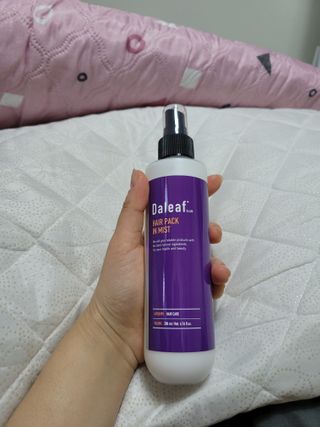 달리프 글램 헤어팩 인미스트 200ml — 5점을 준 리뷰어가 2021년 1월 올린 사용 사진