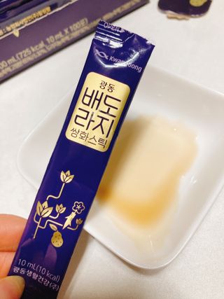 광동생활건강 나우 [광동] 배도라지 쌍화스틱 10mL x 100포 — 4점을 준 리뷰어가 2022년 12월 올린 사용 사진