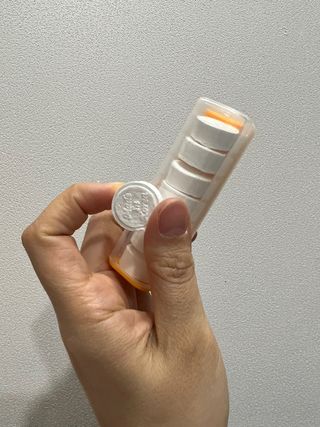 [올가드] 무방부제 대용량 코인티슈 500개입 + 휴대용케이스 1개 — 5점을 준 리뷰어가 2022년 12월 올린 사용 사진