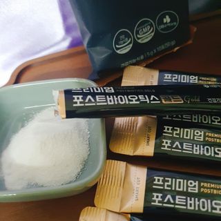 서울약사신협_프리미엄포스트바이오틱스골드_5g x 50포 — 5점을 준 리뷰어가 2021년 2월 올린 사용 사진