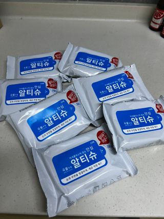 [엠메이데이] 안심 알티슈 20매 x 7 — 5점을 준 리뷰어가 2022년 3월 올린 사용 사진