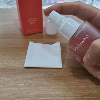 산다화 더블 이펙트 안티 링클 세럼 50ml — 5점을 준 리뷰어가 2022년 12월 올린 사용 사진