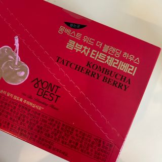 몽베스트 위드더 블랜딩 하우스 콤부차 _ 타트체리베리 — 5점을 준 리뷰어가 2023년 5월 올린 사용 사진