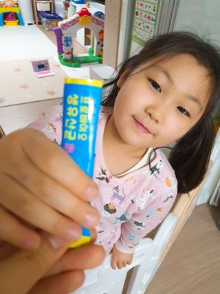 헬스업 핼스업 프로바이오 생유산균 퍼스트 — 5점을 준 리뷰어가 2021년 2월 올린 사용 사진