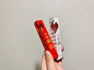 [블랙루즈]하프앤하프틴트 10종 中 택1+랜덤1 — 5점을 준 리뷰어가 2021년 2월 올린 사용 사진