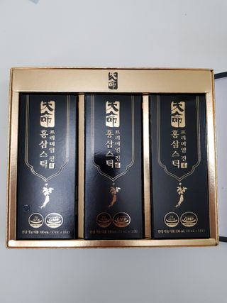 헬스업_천명진프리미엄홍삼스틱_10ml x 30포 — 5점을 준 리뷰어가 2021년 2월 올린 사용 사진