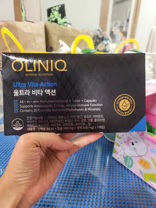 올리닉 울트라비타액션 — 5점을 준 리뷰어가 2021년 12월 올린 사용 사진