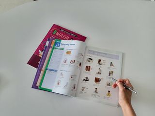 [웅진컴퍼스 EEA] 일상영어표현 낭독편+액티비티북 — 5점을 준 리뷰어가 2023년 7월 올린 사용 사진