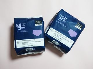N[템포 ] 패드 내추럴 순면 입는 오버나이트 5P * 2개 — 4.5점을 준 리뷰어가 2024년 1월 올린 사용 사진