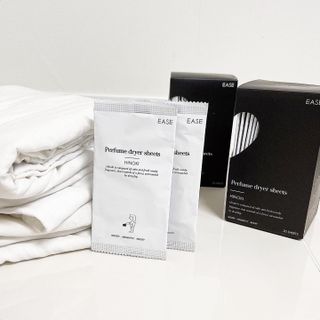 [이즈라이프코스메틱] 퍼퓸 드라이어 시트 히노끼향  or 블랑향 2중 택1 30매 — 5점을 준 리뷰어가 2021년 8월 올린 사용 사진
