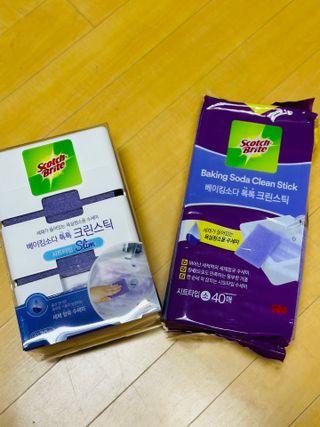 3M 스카치브라이트 크린스틱 베이킹소다 시트타입 70매 + 디스펜서 증정 — 5점을 준 리뷰어가 2023년 9월 올린 사용 사진