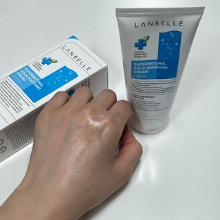 랑벨 수퍼내츄럴 아쿠아 수딩 크림 100ml — 5점을 준 리뷰어가 2022년 5월 올린 사용 사진