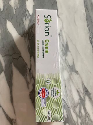 건선/아토/습진/민감성 피부 천연보습진정크림 소리온 크림 & 센시티브 크림 50g — 5점을 준 리뷰어가 2022년 2월 올린 사용 사진