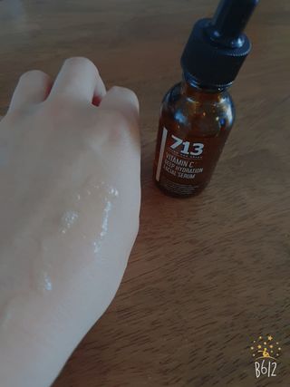 [세븐원쓰리 713] 피부톤을 속부터 밝게 피누스 비타민C 딥 하이드레이션 세럼 — 5점을 준 리뷰어가 2021년 10월 올린 사용 사진