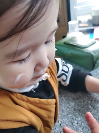 피지오겔 레드수딩 시카밸런스 크림 50ml — 5점을 준 리뷰어가 2022년 4월 올린 사용 사진