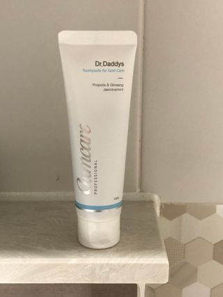 닥터데디스  잇몸치약 100g  [건강한 잇몸 관리를 위한 치약] + 여행용미니치약 15g — 5점을 준 리뷰어가 2023년 2월 올린 사용 사진
