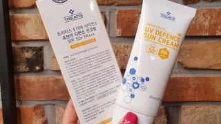 [트리티스] UV 디펜스 선크림 PA+++ / SPF50+  60ml — 5점을 준 리뷰어가 2021년 1월 올린 사용 사진