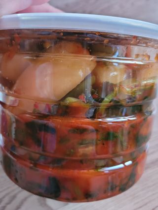 셰프애찬 알타리김치 총각김치 1kg — 5점을 준 리뷰어가 2022년 10월 올린 사용 사진