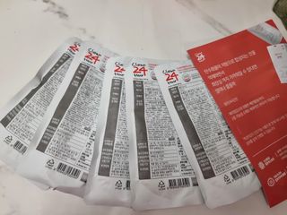 클린24시간 1BOX(5포) + 전용보틀(500ml) — 5점을 준 리뷰어가 2023년 1월 올린 사용 사진