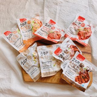 굽네몰 [굽네] 소스가 맛있는 닭가슴살 슬라이스 4종 — 5점을 준 리뷰어가 2021년 4월 올린 사용 사진