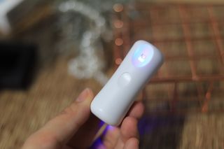 lumion Vitok 휴대용 살균캡슐 — 5점을 준 리뷰어가 2021년 1월 올린 사용 사진