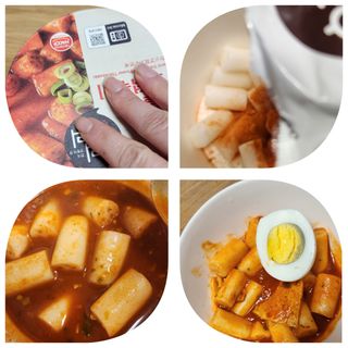 나우  [요리궁리] B타입 ( 매콤, 치즈, 매콤까르보 ) 꽃떡볶이 6개입 세트 — 5점을 준 리뷰어가 2025년 3월 올린 사용 사진