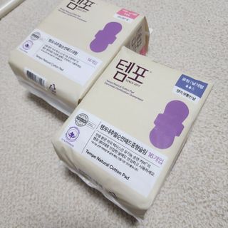 나우[템포] 템포 패드 내추럴 순면 생리대 SET(중형 슬림 + 대형 + 라이너) — 5점을 준 리뷰어가 2024년 4월 올린 사용 사진