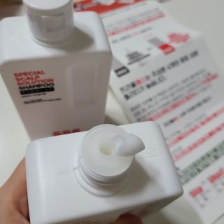 트리플에스 탈모 샴푸 275ml + 실크 트리트먼트 275ml — 5점을 준 리뷰어가 2021년 2월 올린 사용 사진