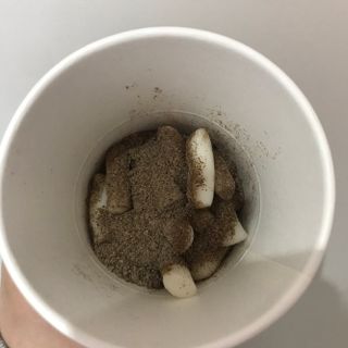 유비쿡 컵떡볶이 매운컵떡볶이2개/ 짜장컵떡볶이 2개  총 4개세트 — 5점을 준 리뷰어가 2021년 3월 올린 사용 사진