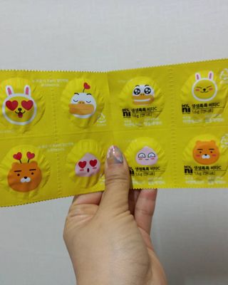일동제약 마이니 마이니 생생톡톡비타C — 5점을 준 리뷰어가 2021년 2월 올린 사용 사진