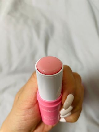 스킨큐어 산다화 카멜리아 안티 링클 멀티밤 — 5점을 준 리뷰어가 2023년 11월 올린 사용 사진