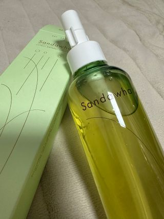스킨큐어 산다화 순한 클렌징 동백 오일 200ml — 4.5점을 준 리뷰어가 2023년 4월 올린 사용 사진